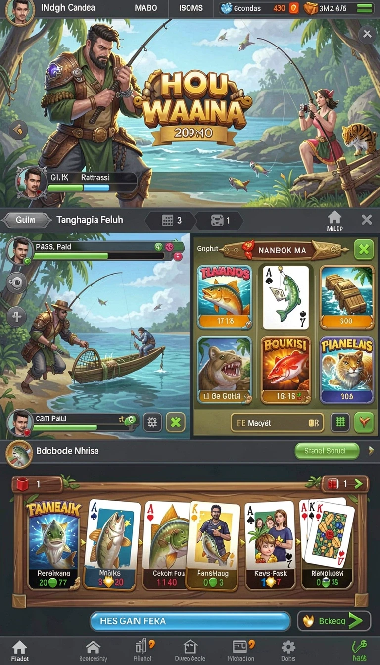 Beragam pilihan permainan menarik dalam aplikasi Download joko4d APK Original untuk Android.